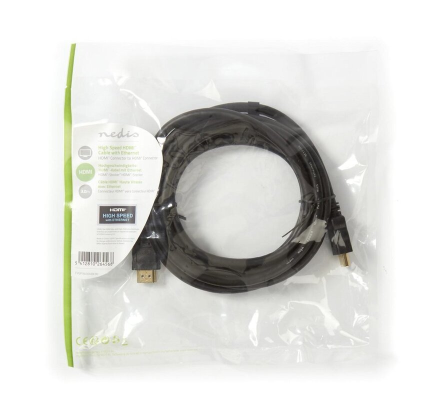 CVGP34000BK15 | 3 m HDMI Video Kabel Adapter | Zwart