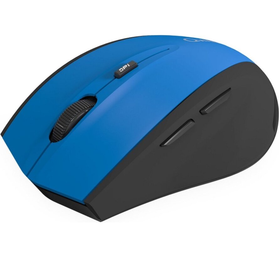 QWARE Wireless Mouse Bolton Blauw