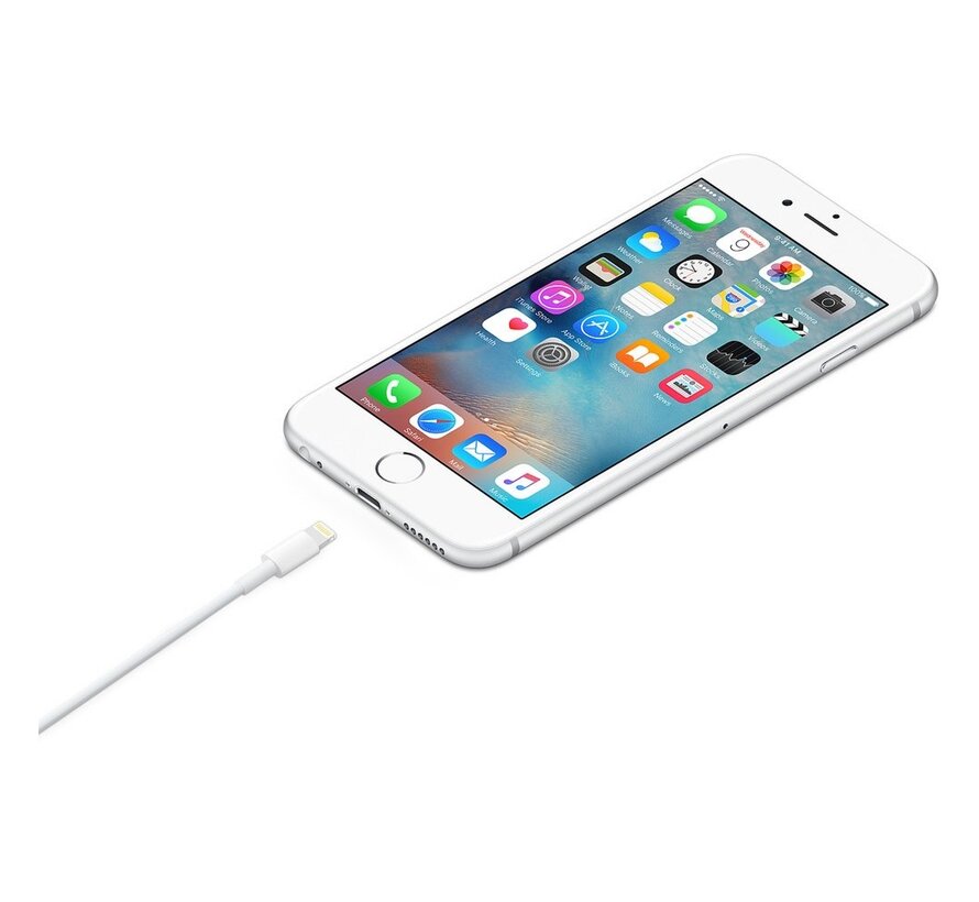 MXLY2ZM/A Lightning-kabel 1 m Wit