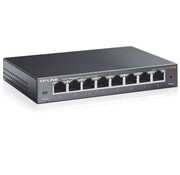 TP-Link TL-SG108E Managed L2 Gigabit Ethernet (10/100/1000) Zwart