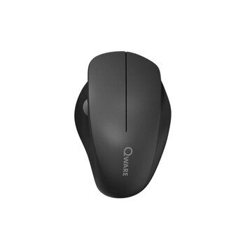 QWare QWARE Wireless Mouse Luton Zwart