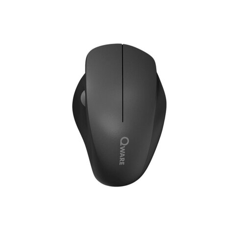 QWare QWARE Wireless Mouse Luton Zwart