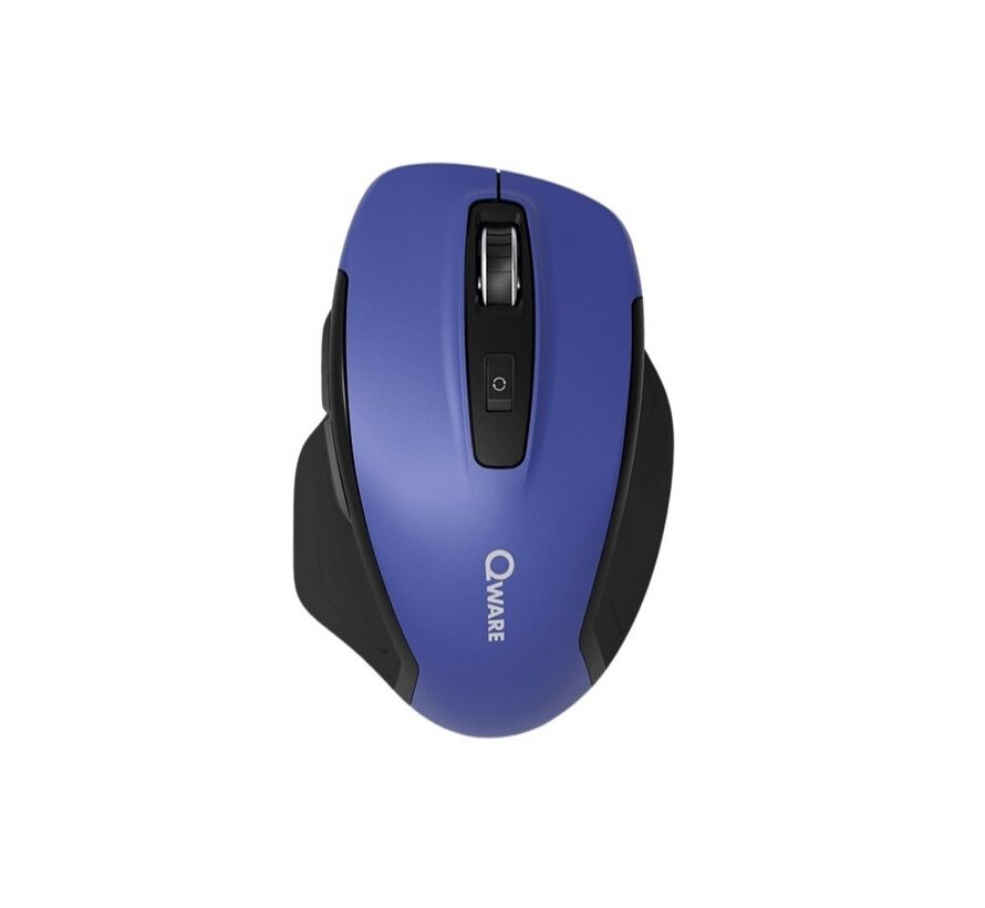 QWARE Wireless Mouse Glasgow Blauw