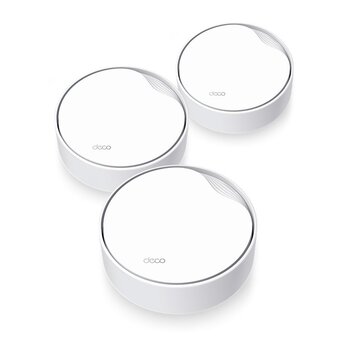 TP-Link DECO X50-PoE(3-PACK) Dual-band (2.4 GHz / 5 GHz) Wi-Fi 6 (802.11ax) Wit Intern