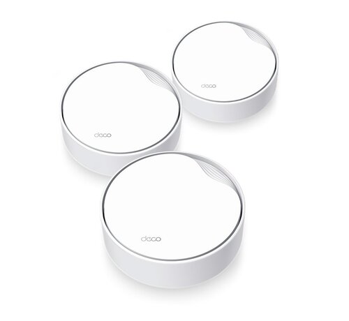 TP-Link DECO X50-PoE(3-PACK) Dual-band (2.4 GHz / 5 GHz) Wi-Fi 6 (802.11ax) Wit Intern