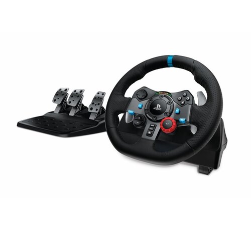 Logitech G29 Driving Force Stuurwiel + Pedalen | Force Feedback | 900° Rotatie | USB 2.0 | Compatibel met PC, PS3, PS4, PS5