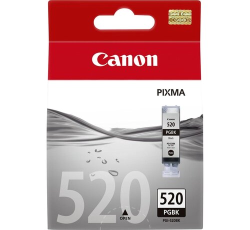 Canon PGI-520BK | Originele Foto Zwarte Inktcartridge | 1 Stuk