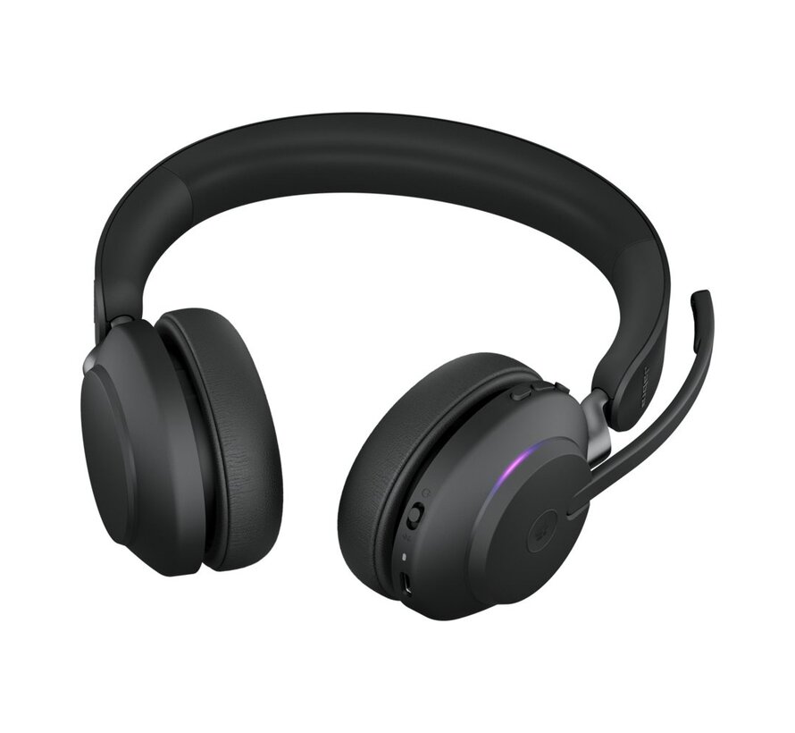 Evolve2 65MS | Draadloze On-Ear Headset | Zwart