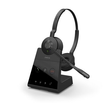 Jabra Engage 65 | Draadloze Stereo On-Ear Headset | Oplaadstation | Zwart