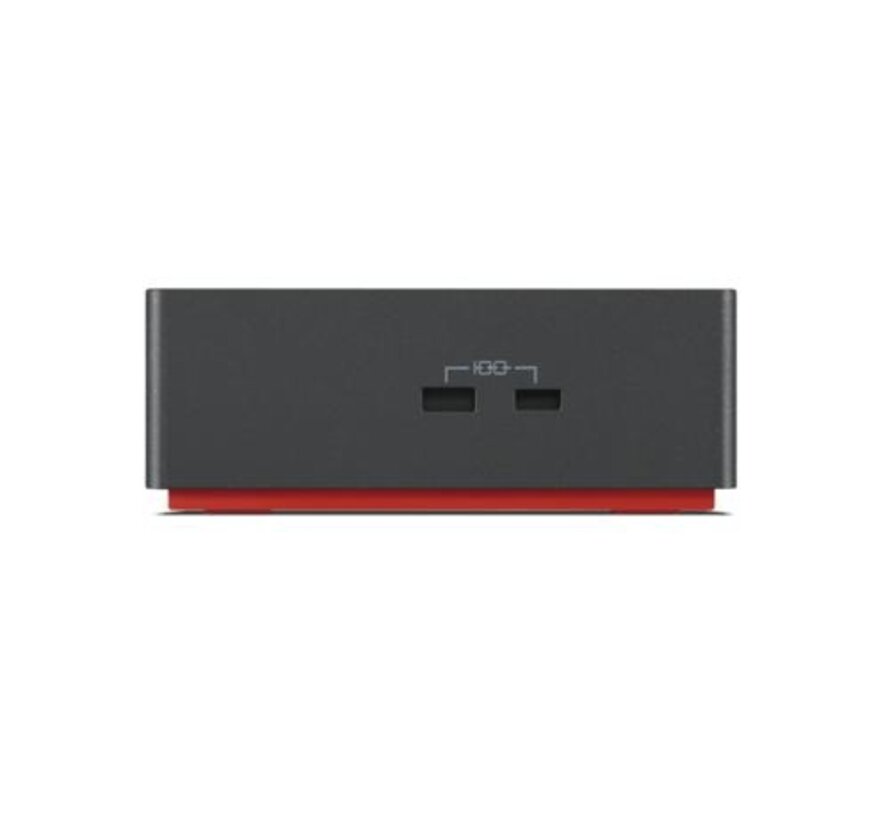 40B00300EU | Docking Station & Poortreplicator | Thunderbolt 4 | Zwart/Rood