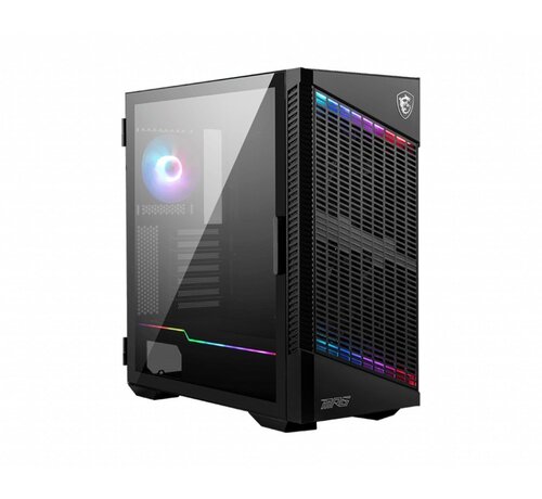 MSI MPG Velox 100P Airflow RGB | Midi Tower Case | Zwart