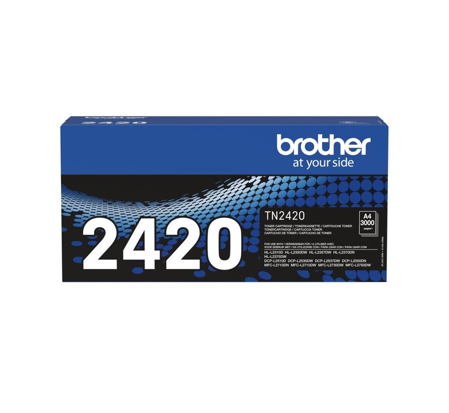 TN-2420 Tonercartridge | Origineel | Zwart | Capaciteit: 3000 Pagina's