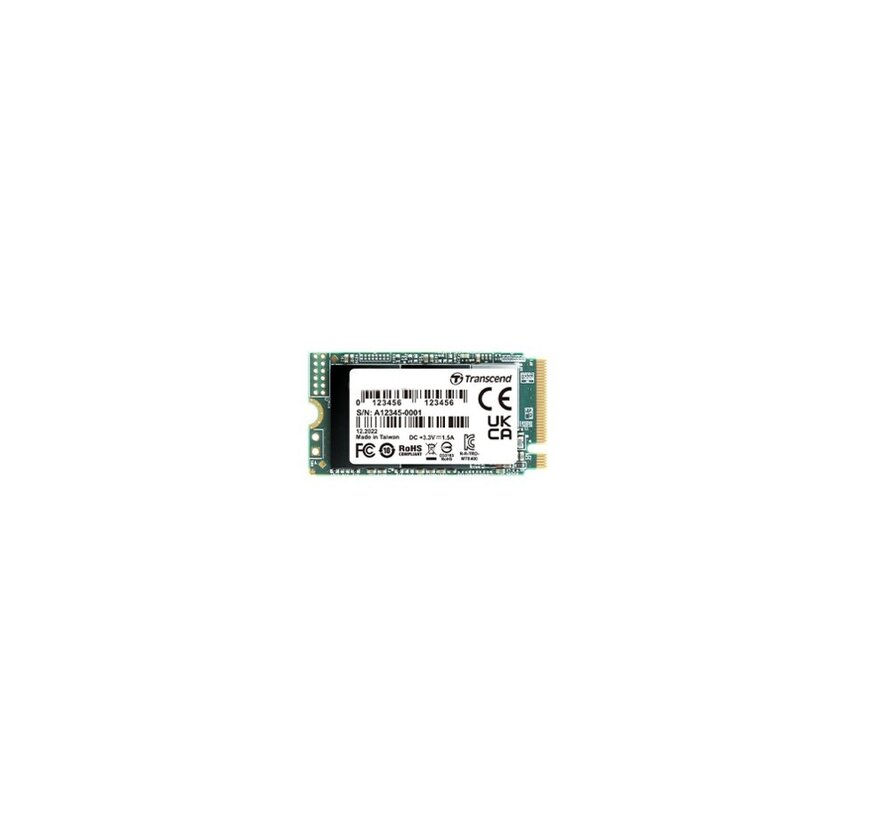 PCIe SSD 400S M.2 512 GB PCI Express 3D NAND NVMe