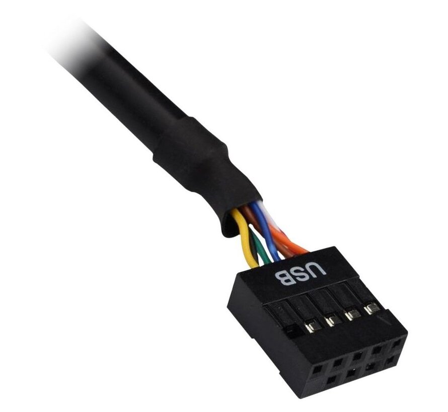 CI-02 geheugenkaartlezer USB 2.0 Intern Zwart