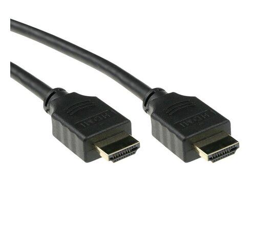 ACT AK3941 HDMI kabel 0,5 m HDMI Type A (Standaard) Zwart