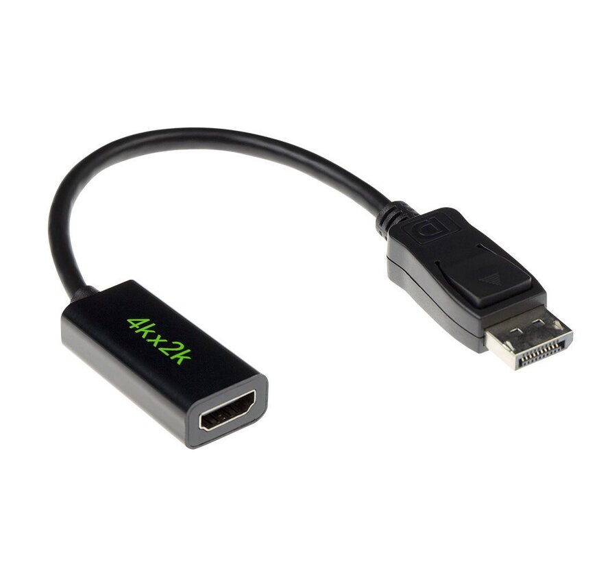 Verloop kabel DisplayPort male – HDMI-A female