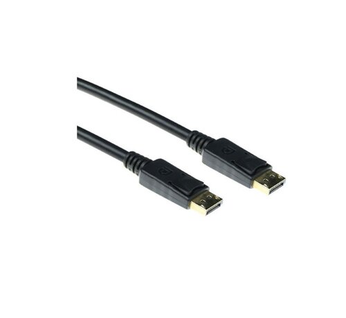 ACT 2 meter DisplayPort cable male - male, power pin 20 niet aangesloten