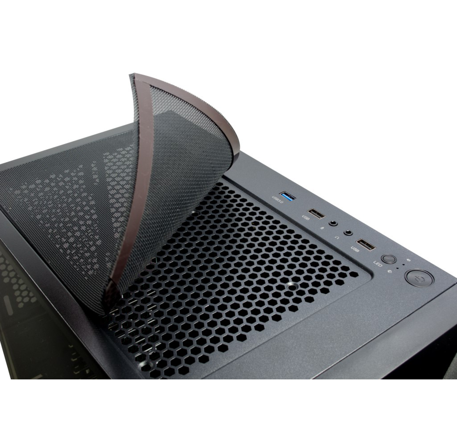Pcman Superdeal Game PC - intel 12400F - Nvidia RTX 4060 - 16 GB geheugen - 500 GB SSD - Windows 11 PRO