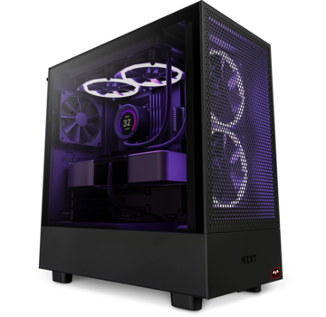 Pcman Pcman Game PC H5 Flow RGB Black - i5-11400F - Nvidia RTX 3060 - 16 GB geheugen - 480 GB SSD - Windows 11 Pro