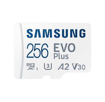 Samsung EVO Plus | MicroSDXC | 256GB | Class 10 | UHS-I U3