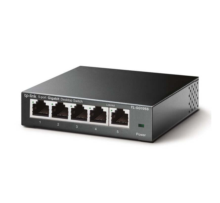 TL-SG105S Unmanaged Gigabit Ethernet Switch | 5 Poorten