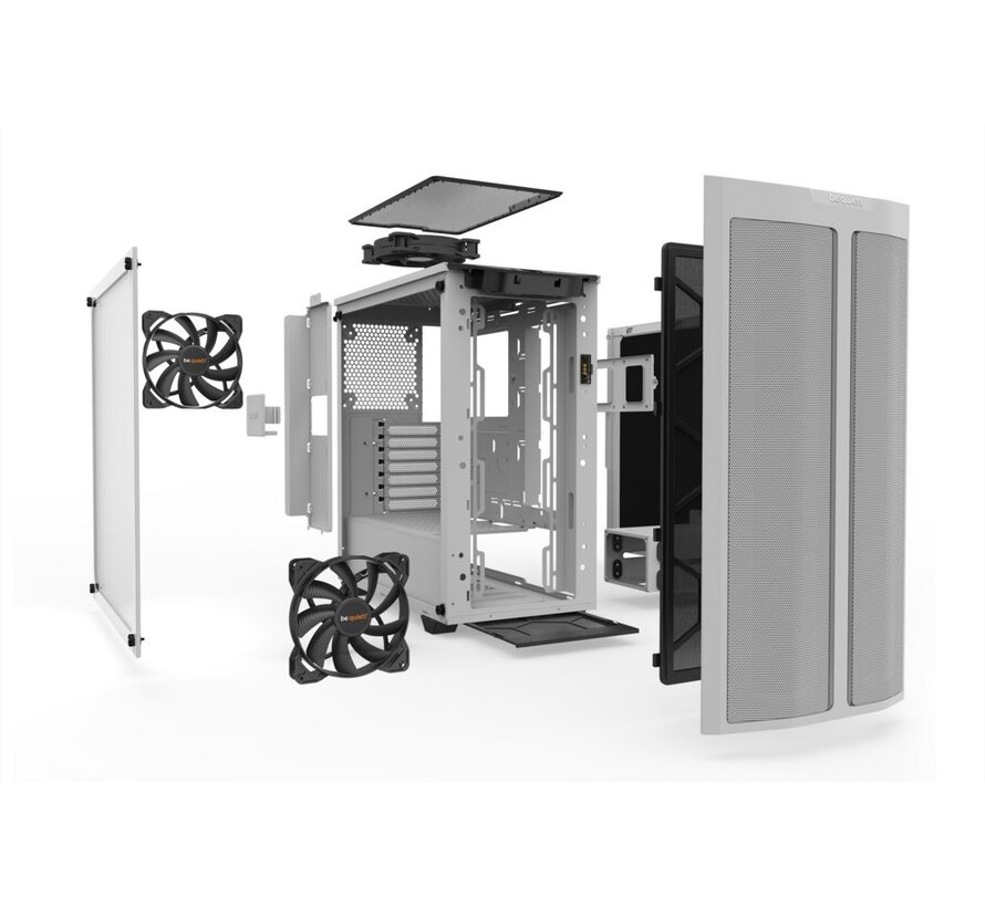 Pure Base 500DX | Midi Tower Case | Wit