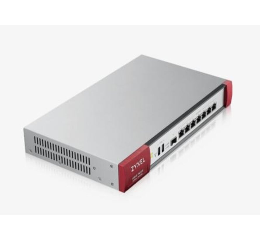 Zyxel USG Flex 500 | Next-Gen Firewall | 7x Gigabit LAN/WAN | 1x SFP | 2,3 Gbps SPI | 810 Mbps VPN | Nebula Cloudbeheer | 1U Rackmount