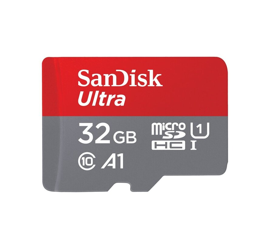 SanDisk Ultra | MicroSDHC | 32GB | Class 10 | UHS-I U1