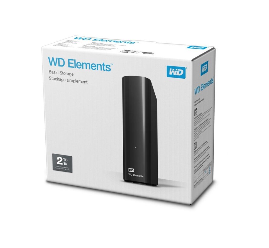 Elements Externe Harde Schijf | 10TB | USB 3.0 | Zwart
