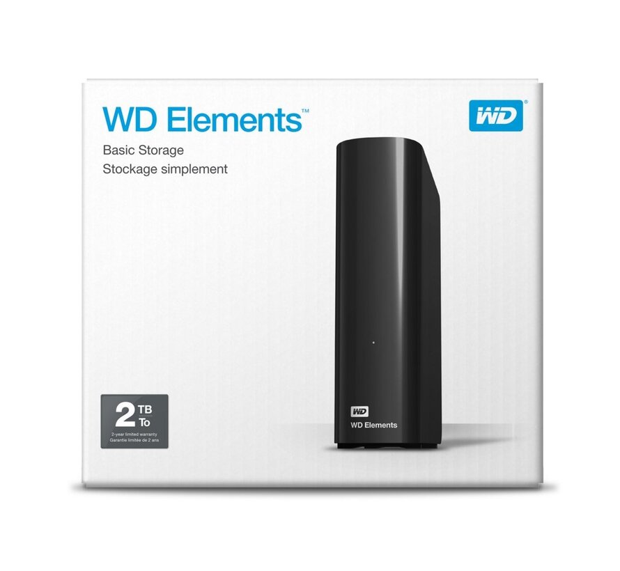 Elements Externe Harde Schijf | 10TB | USB 3.0 | Zwart