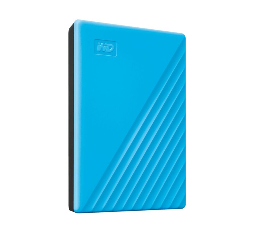 WD My Passport Externe Harde Schijf | 4TB | USB 3.2 | Blauw