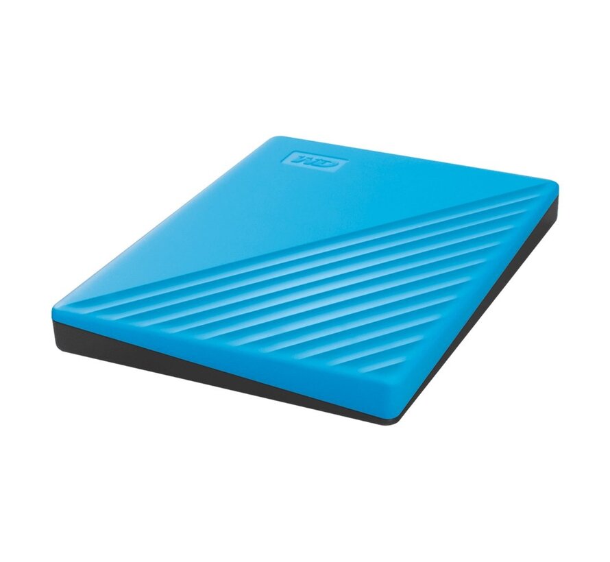 WD My Passport Externe Harde Schijf | 4TB | USB 3.2 | Blauw