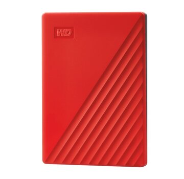 Western Digital WD My Passport Externe Harde Schijf | 2TB | USB 3.2 | Rood