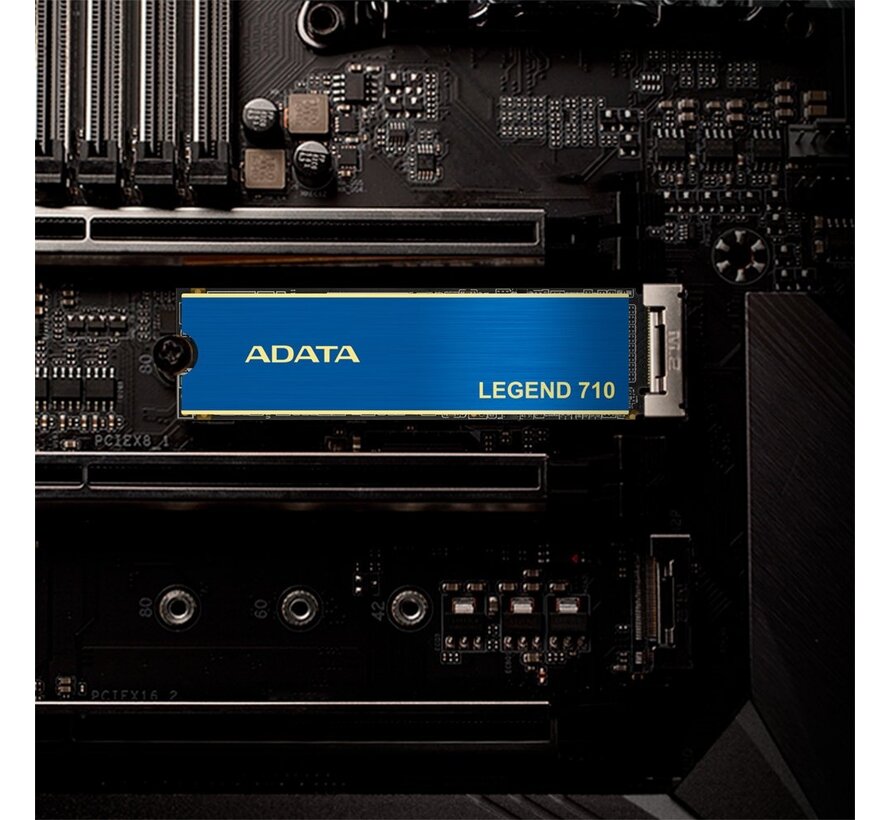 ADATA Legend 710 | 512GB NVMe SSD | M.2 Gen3 | 2.400MB/s Lezen | 1.600MB/s Schrijven