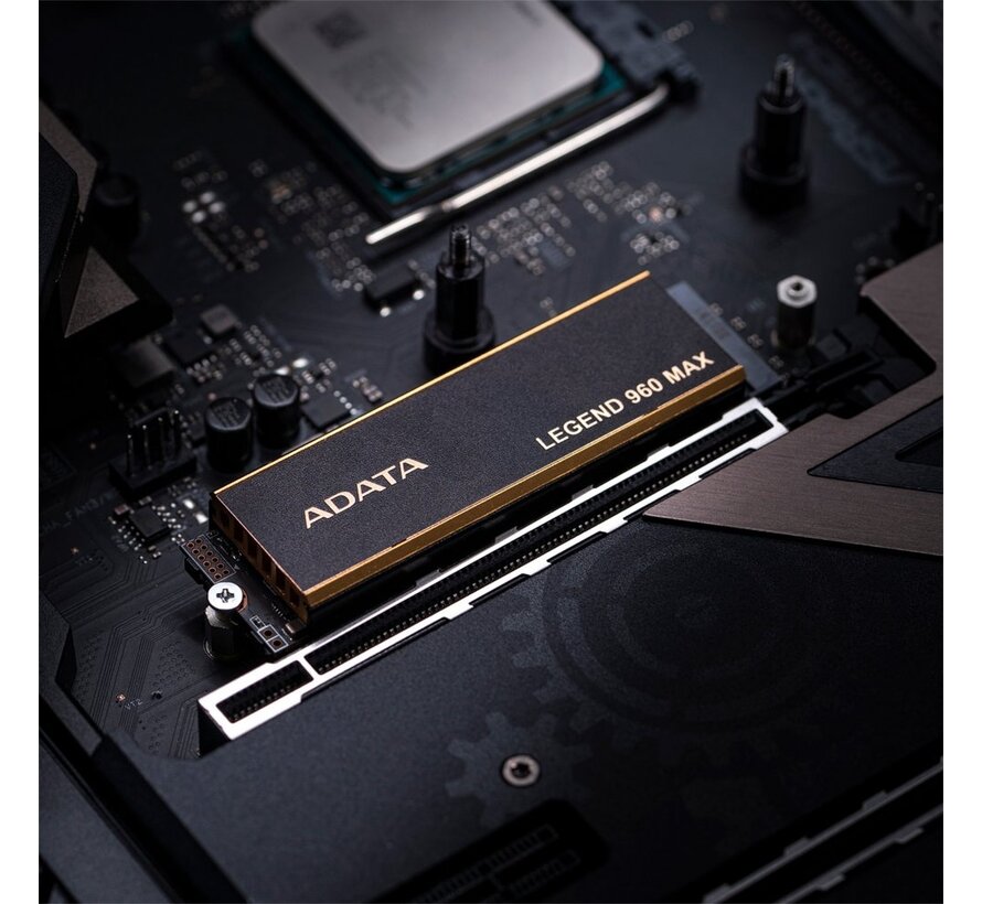 ADATA Legend 960 Max | 1TB NVMe SSD | M.2 Gen4 | 7.400MB/s Lezen | 6.000MB/s Schrijven