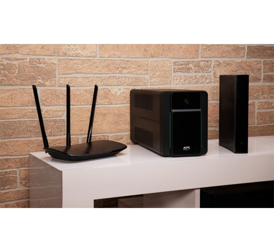 Back-UPS BX1600MI-GR Noodstroomvoeding 1600VA 4x stopcontact, USB