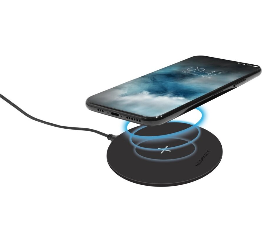 Wireless Quick Charger 15W Flat Black