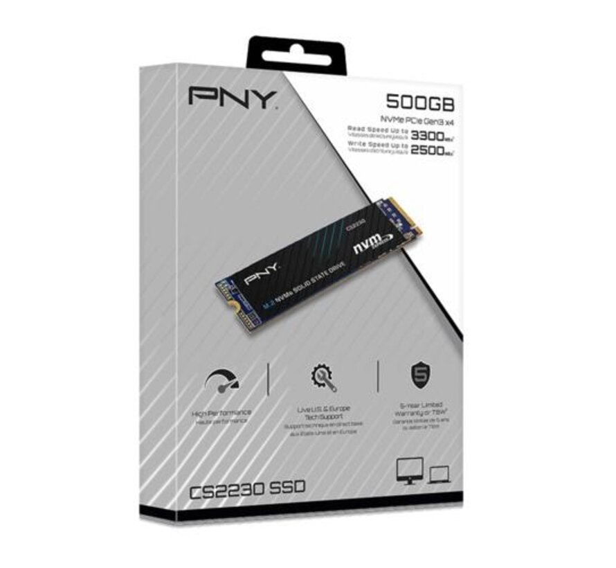 CS2230 M.2 500 GB PCI Express 3.0 3D NAND NVMe