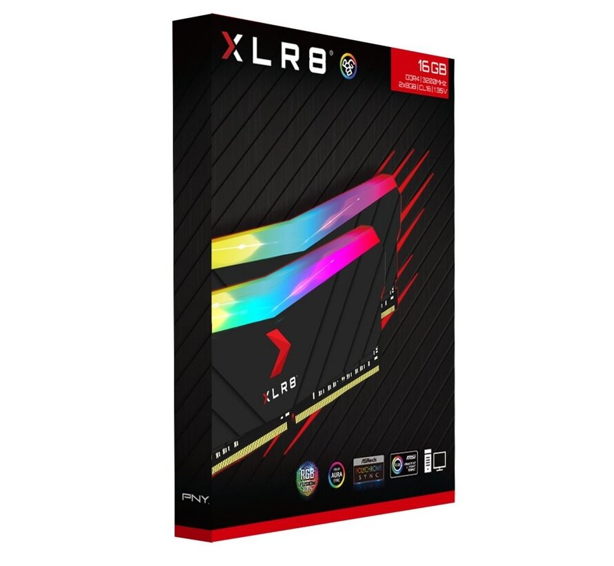 XLR8 Gaming geheugenmodule 16 GB 2 x 8 GB DDR4 3200 MHz