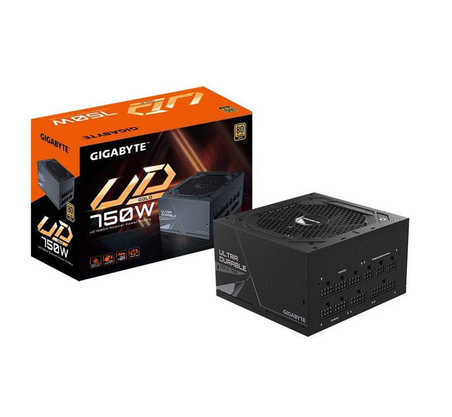 GP-UD750GM | 750 Watt Gold ATX PSU | Modulair | Power Supply | Voeding