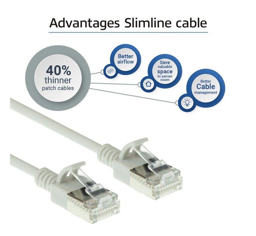 DC7005 netwerkkabel Grijs 5 m Cat6a U/FTP (STP)