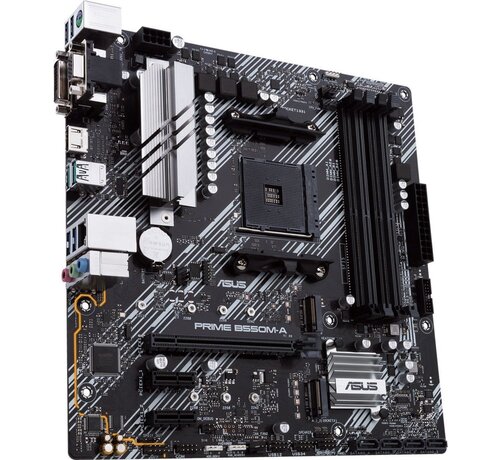 Asus ASUS PRIME B550M-A | Socket AM4 | AMD B550 | 4xDDR4 | Micro-ATX | Moederbord