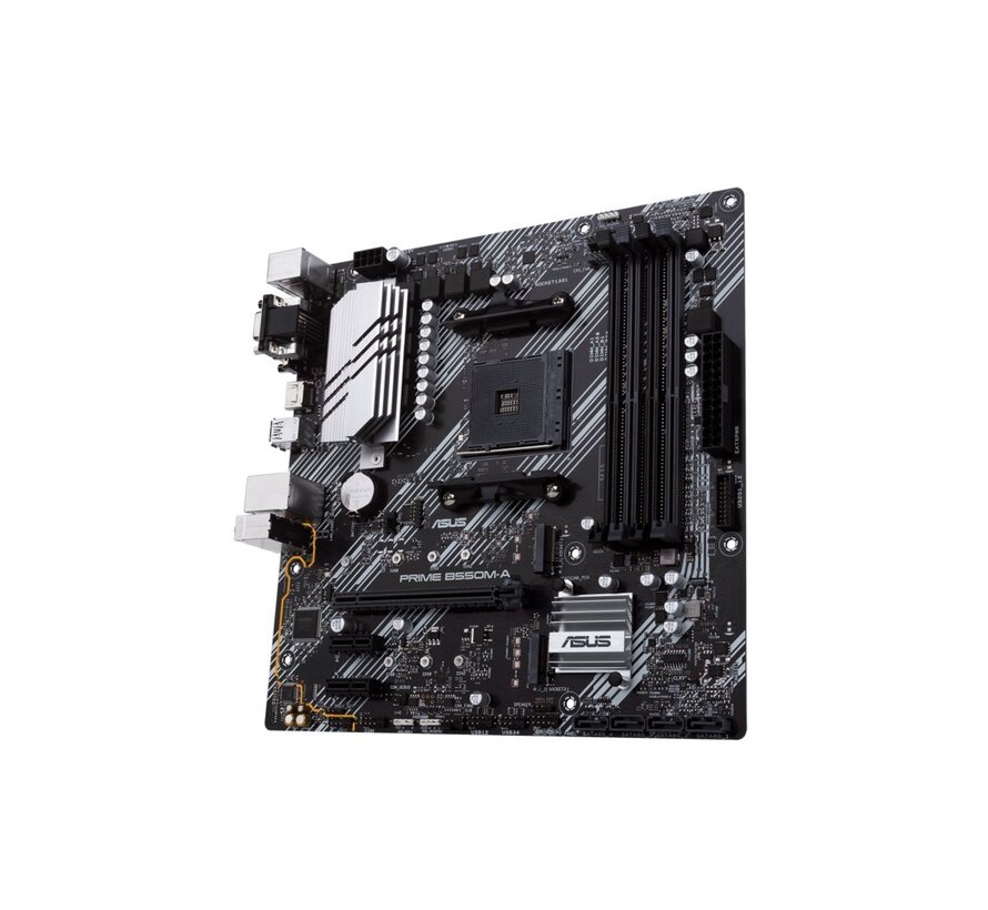ASUS PRIME B550M-A | Socket AM4 | AMD B550 | 4xDDR4 | Micro-ATX | Moederbord
