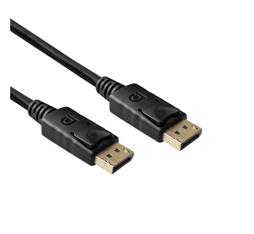 ACT AK4074 DisplayPort kabel 3 m Zwart