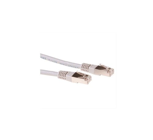 ACT Patchcord SSTP Category 6 PIMF, Grey 1.00M netwerkkabel Grijs 1 m