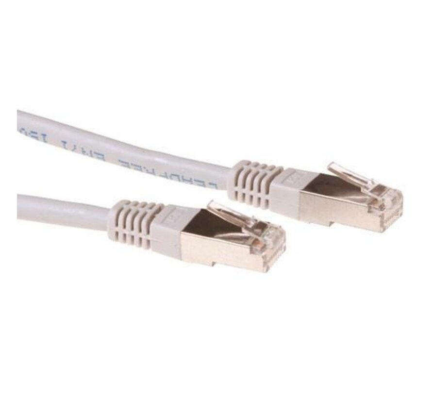 Patchcord SSTP Category 6 PIMF, Grey 1.00M netwerkkabel Grijs 1 m