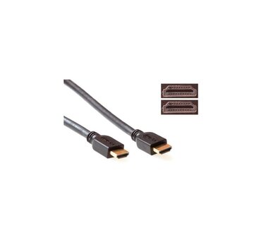 ACT AK3791 | 1,8 m High Speed HDMI Kabel | HDMI Type A naar Type A | Zwart