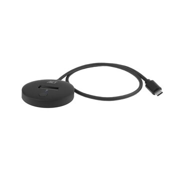 ACT AC1501 basisstation voor opslagstations USB 3.2 Gen 2 (3.1 Gen 2) Type-C Zwart