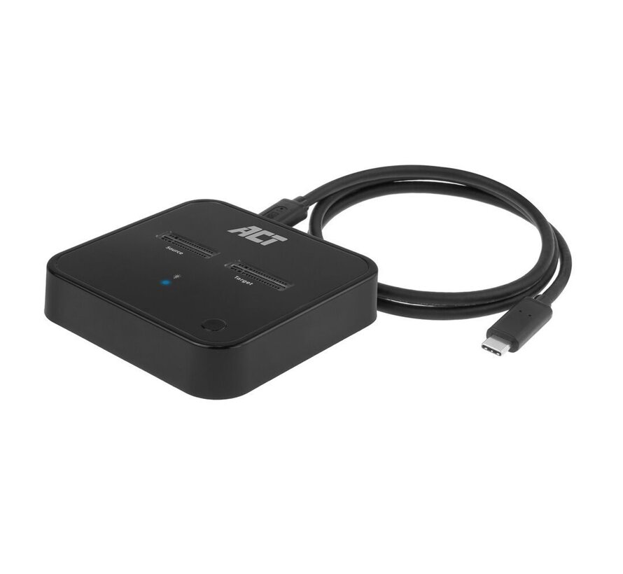 AC1502 basisstation voor opslagstations USB 3.2 Gen 2 (3.1 Gen 2) Type-C Zwart