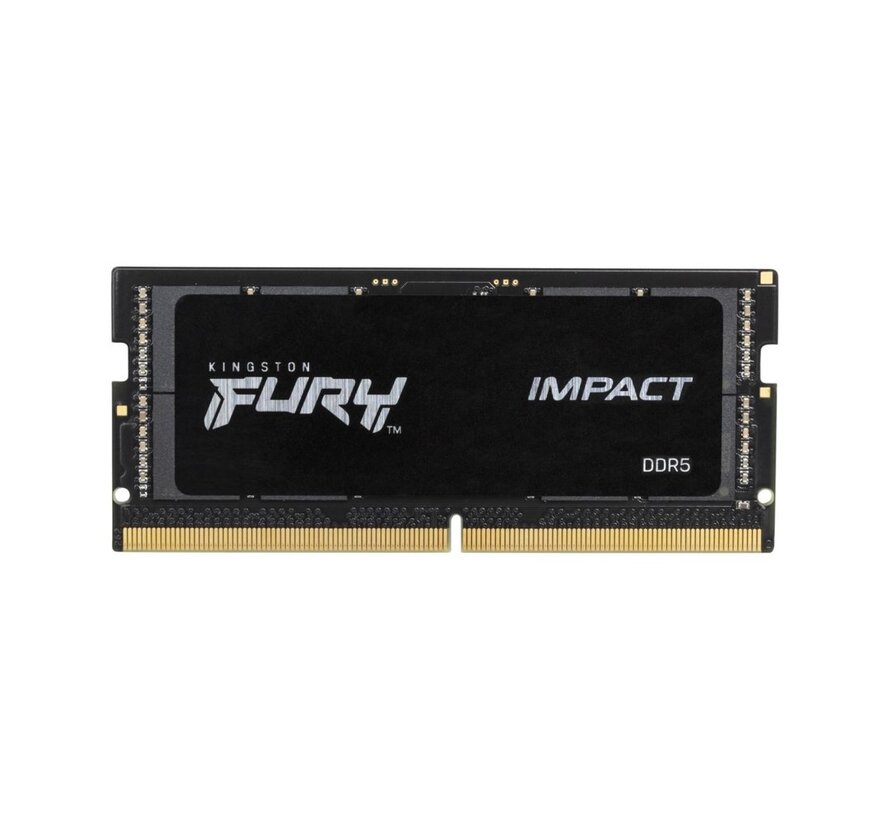 Fury Impact | 1x16GB DDR5 | 4800MHz | SODIMM | CL38 | Geheugenmodule | RAM